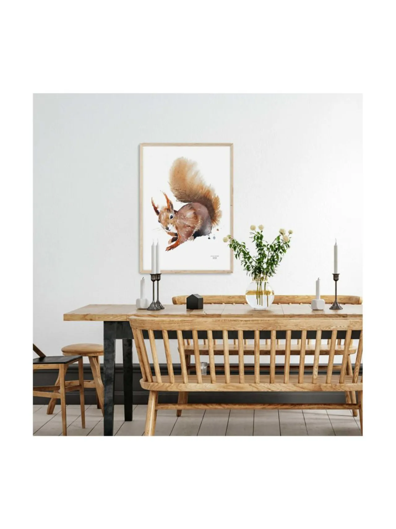 Taulut & Julisteet|ESTER VISUAL Juliste Orava 50x70 cm