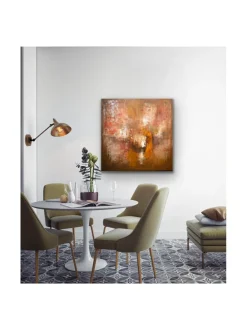 Taulut & Julisteet|Pia Rydman Art Jupiter, öljyvärimaalaus, 90x90 cm