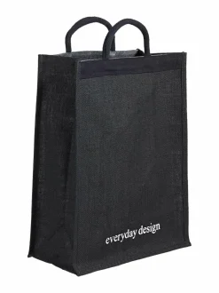 Säilytys|Everyday Design Juuttikassi MUSTA