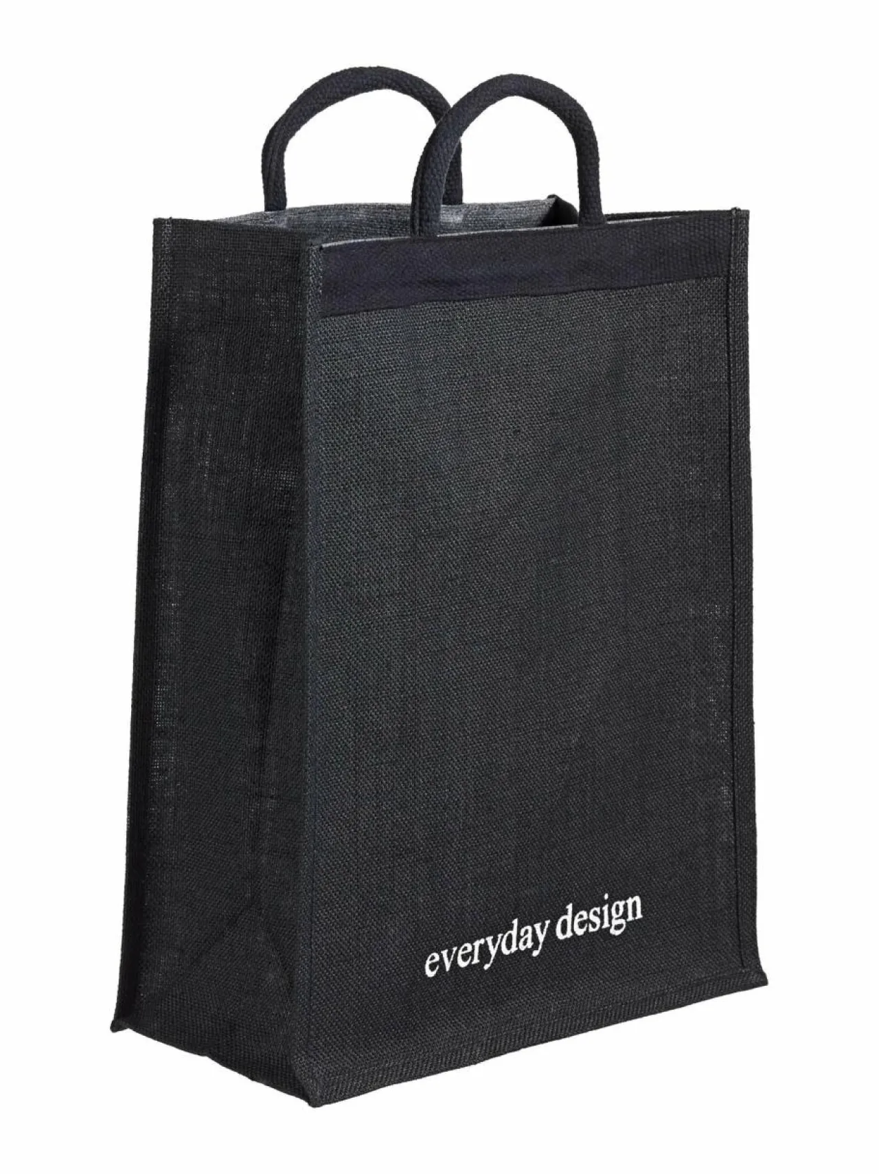 Säilytys|Everyday Design Juuttikassi MUSTA