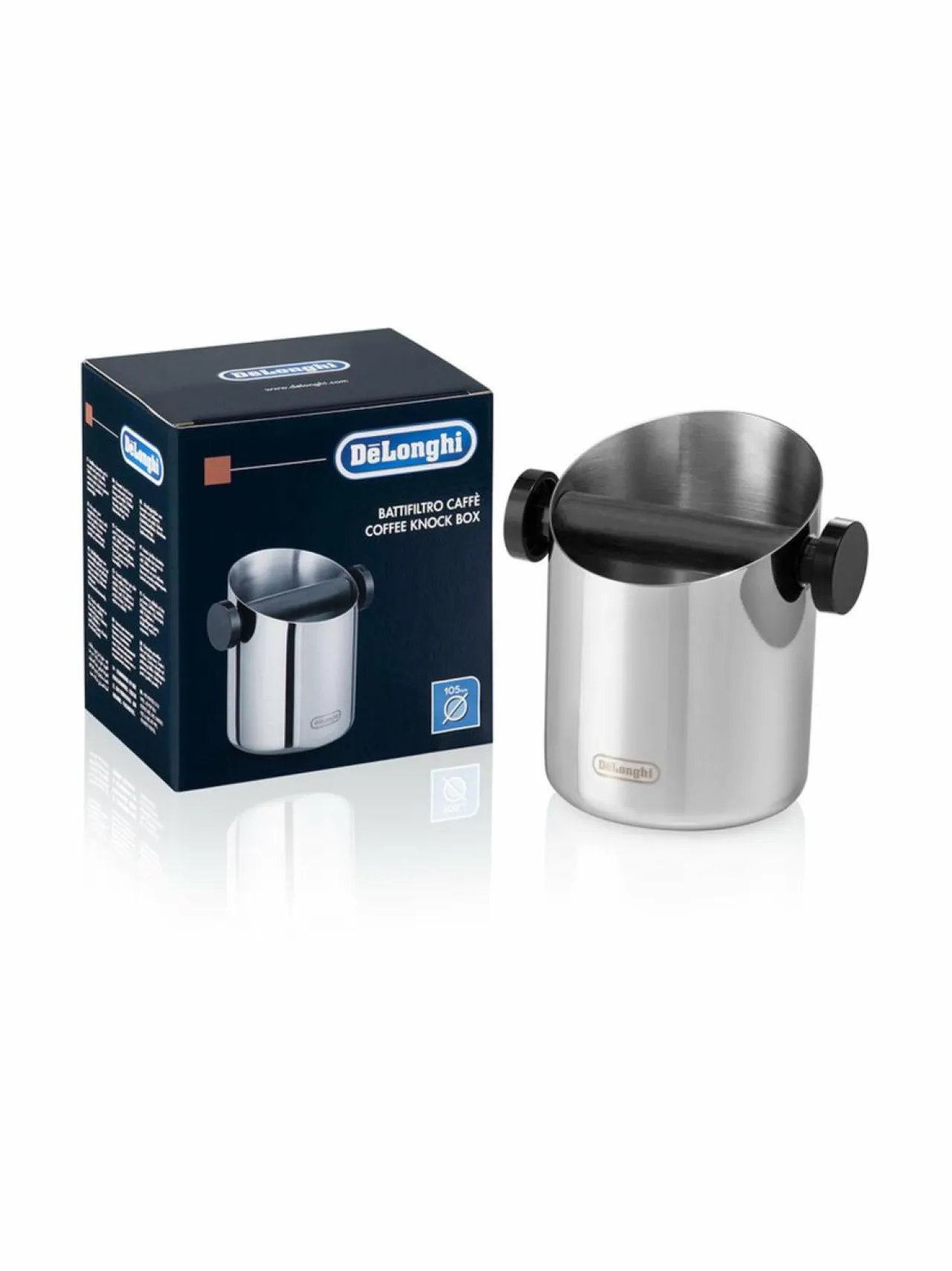 Kahvin- & Vedenkeittimet|Delonghi Kahvipuruastia 11 cm STEEL