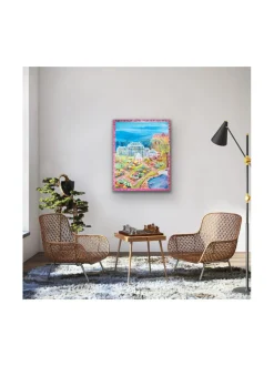 Taulut & Julisteet|Pia Rydman Art Kaisaniemen keidas, 100x80 akryylimaalaus, Pia Rydman