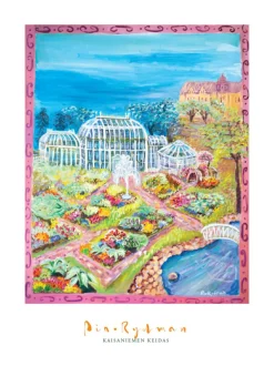 Taulut & Julisteet|Pia Rydman Art Kaisaniemen keidas, 100x80 akryylimaalaus, Pia Rydman