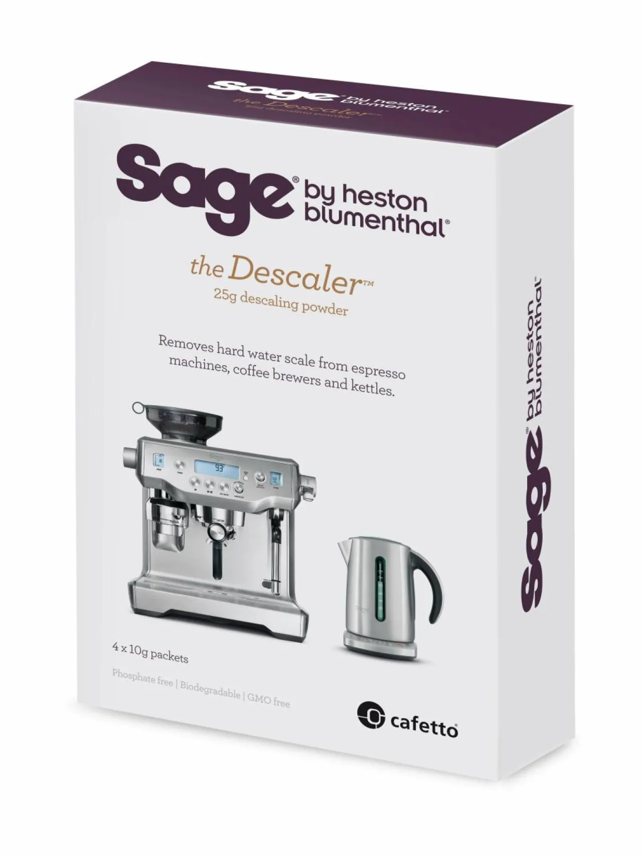 Kahvin- & Vedenkeittimet|Sage Kalkinpoistoaine BLACK