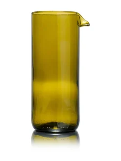 Lasit|Rebottled Karahvi 600ml Olive color
