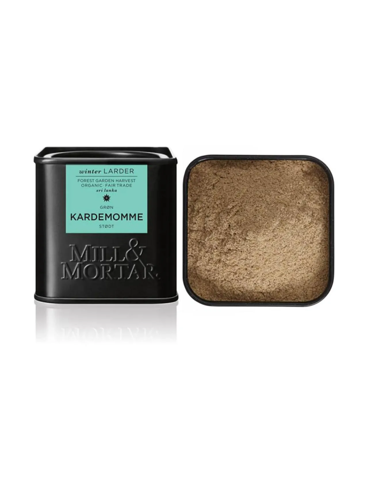 Öljyt & Mausteet|Mill & Mortar Kardemumma jauhettu Luomu 30g