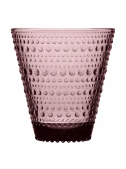 Lasit|Iittala Kastehelmi-juomalasi 2 kpl, 30 cl PURPLE