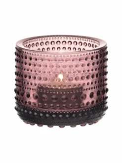 Kynttilät & Lyhdyt|Iittala Kastehelmi-kynttilälyhty PURPLE