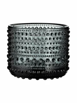 Kynttilät & Lyhdyt|Iittala Kastehelmi-kynttilälyhty HARMAA