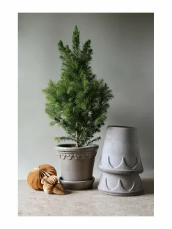 Ruukut & Istutusastiat|Bergs Potter Københavner-ruukku Ø 16 cm GREY