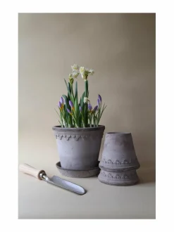 Ruukut & Istutusastiat|Bergs Potter Københavner-ruukku Ø 16 cm GREY