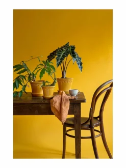 Ruukut & Istutusastiat|Bergs Potter Københavner-ruukku Ø 14 cm AMBER YELLOW