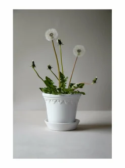 Ruukut & Istutusastiat|Bergs Potter Københavner-ruukku 14 cm MINERAL WHITE