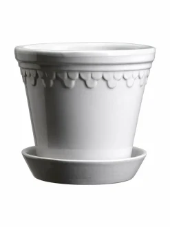 Ruukut & Istutusastiat|Bergs Potter Københavner-ruukku 16 cm MINERAL WHITE
