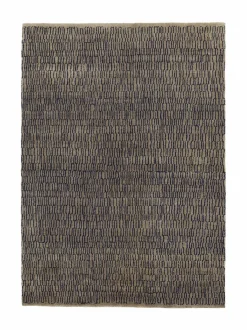 Matot|Roots living Ketju-bambu-villamatto CHARCOAL-BROWN