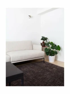 Matot|Roots living Ketju-bambu-villamatto CHARCOAL-BROWN