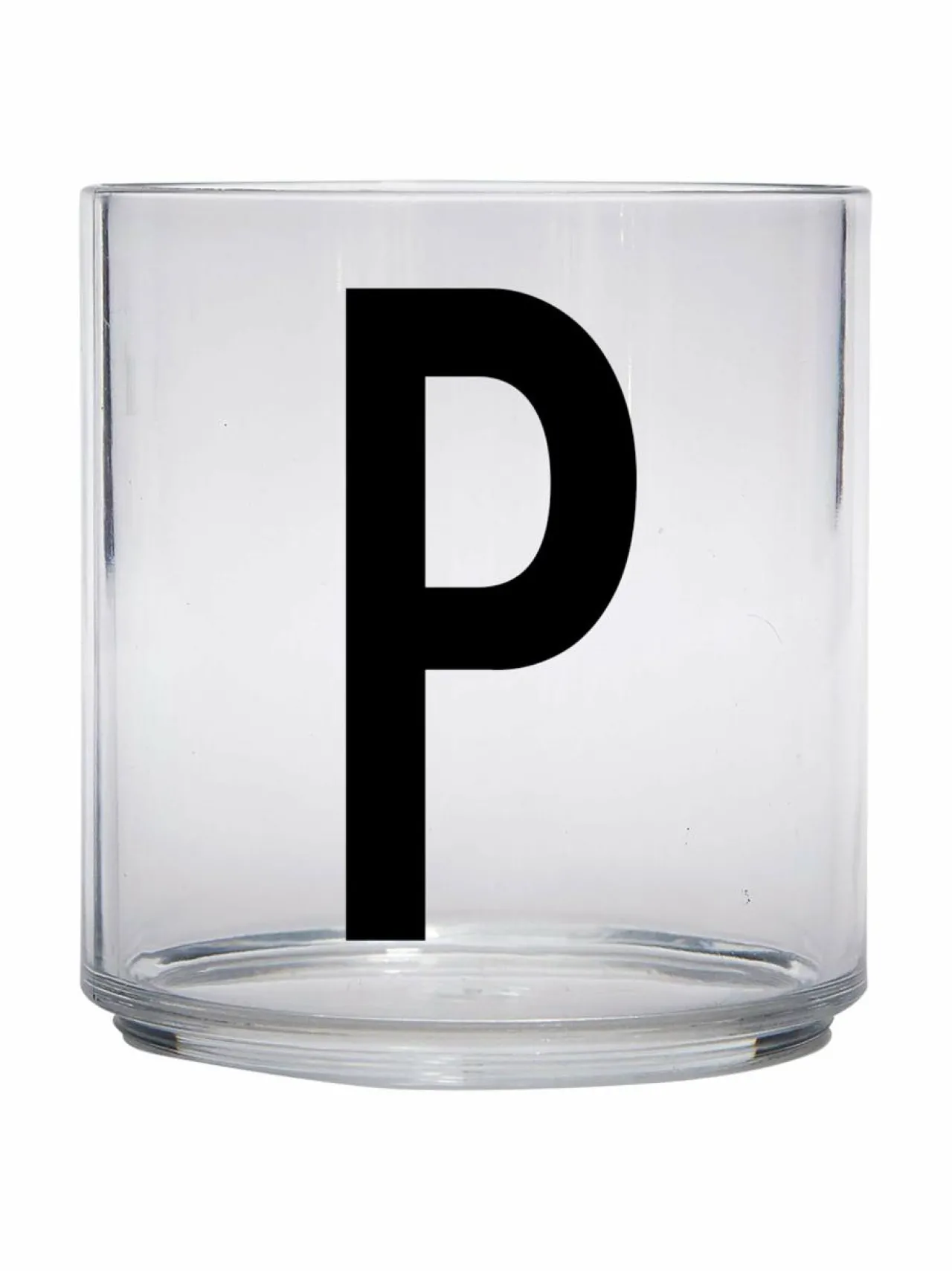 Lasit|Design Letters Kids Personal Drinking Glass -juomalasi, P KIRKAS
