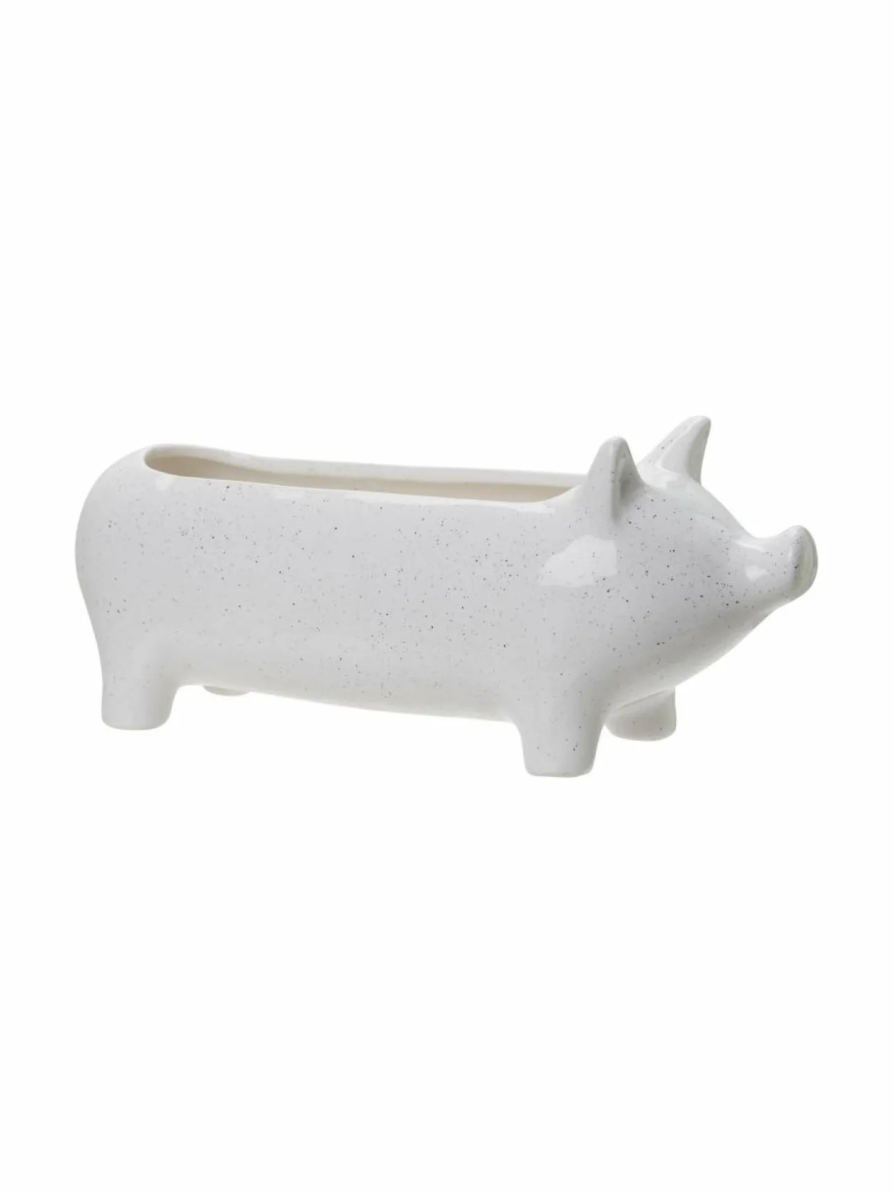 Ruukut & Istutusastiat|Wikholm Form Kim Pig S -ruukku 27 x 9 x 11 cm WHITE MELANGE