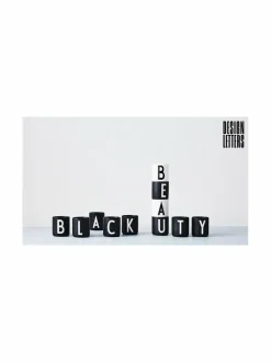 Mukit & Kupit & Asetit|Design Letters Kirjainmuki, A MUSTA