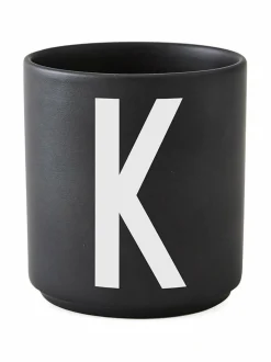 Mukit & Kupit & Asetit|Design Letters Kirjainmuki, K MUSTA