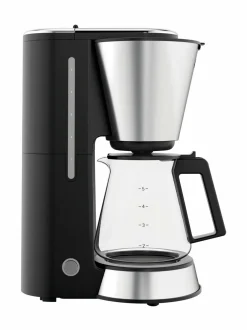 Kahvin- & Vedenkeittimet|WMF KITCHENminis® Aroma -5 kupin kahvinkeitin STEEL, BLACK