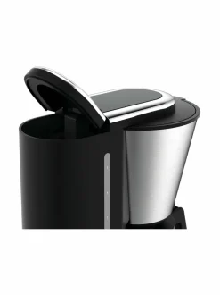 Kahvin- & Vedenkeittimet|WMF KITCHENminis® Aroma -5 kupin kahvinkeitin STEEL, BLACK