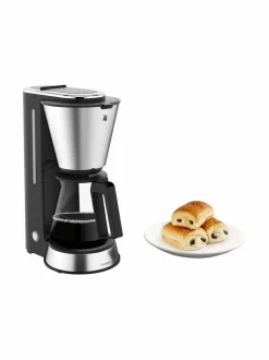 Kahvin- & Vedenkeittimet|WMF KITCHENminis® Aroma -5 kupin kahvinkeitin STEEL, BLACK