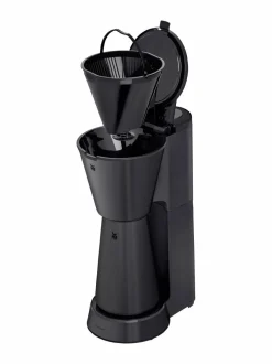 Kahvin- & Vedenkeittimet|WMF KITCHENminis® Coffee Maker Thermo To Go -kahvinkeitin ja termosmuki BLACK, STAINLESS STEEL