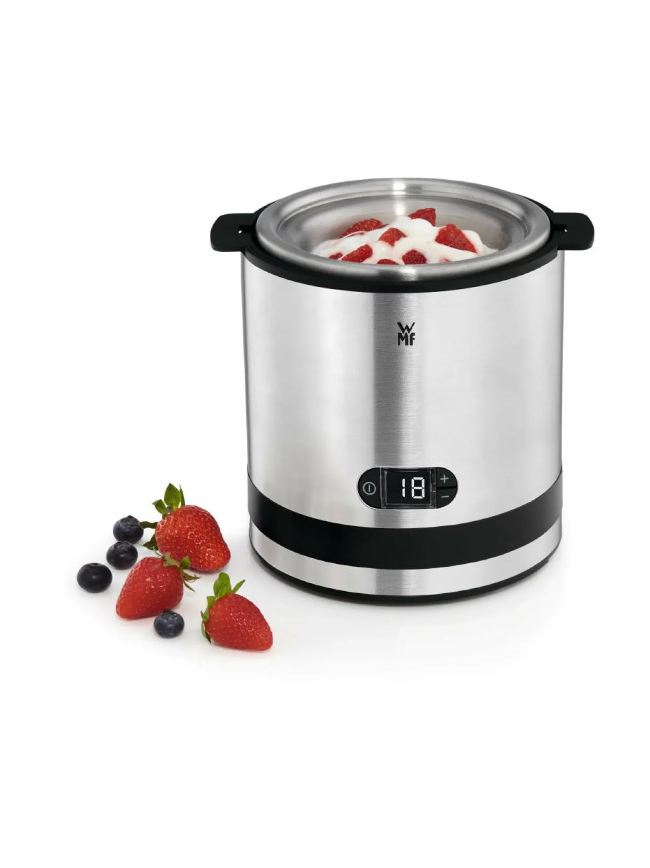 Muut Keittiölaitteet|WMF KITCHENminis® 3in1 Ice Cream Maker -jäätelökone STEEL