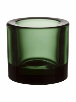 Kynttilät & Lyhdyt|Iittala Kivi-kynttilälyhty 6 cm HAVUNVIHREÄ