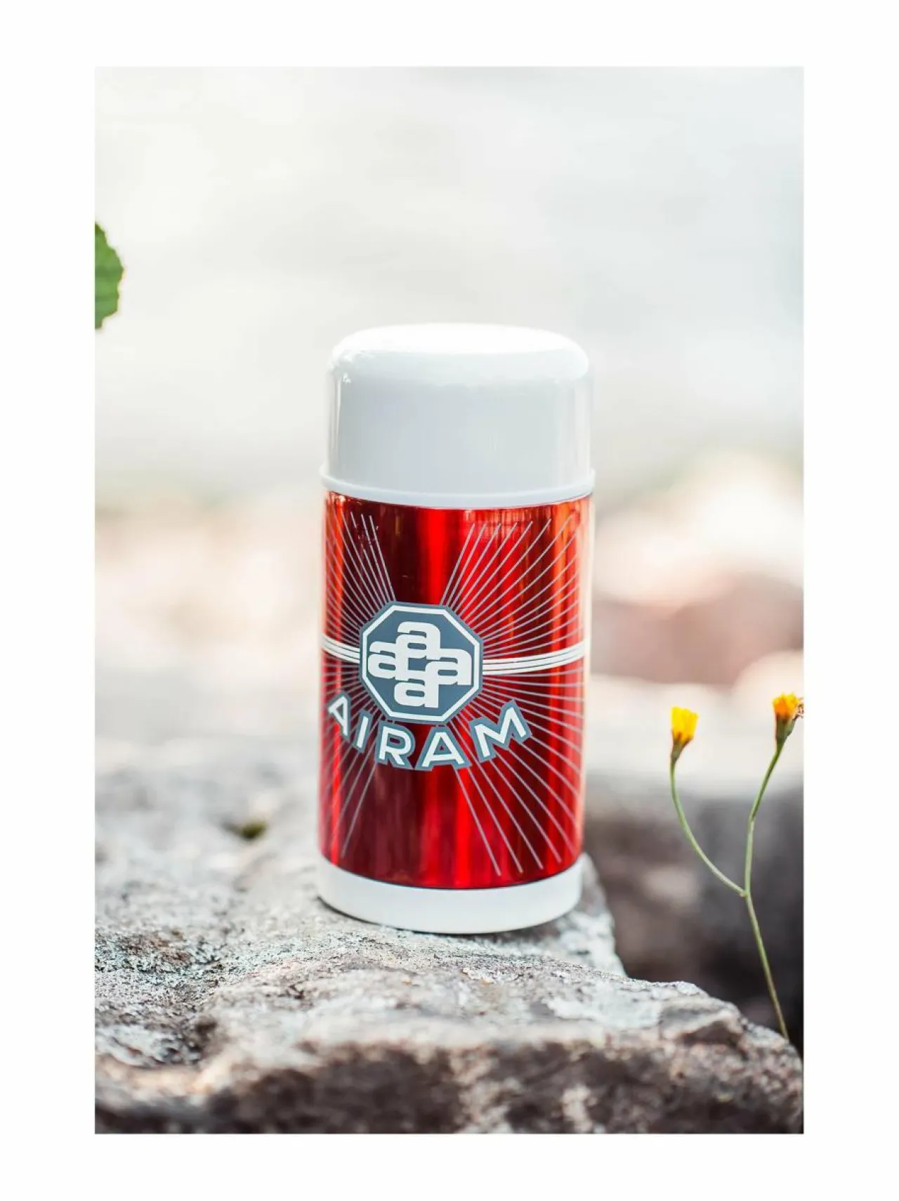 Tee, Kahvi & Vesi|Airam Klassikko-teräsruokatermos 1 l PUNAINEN