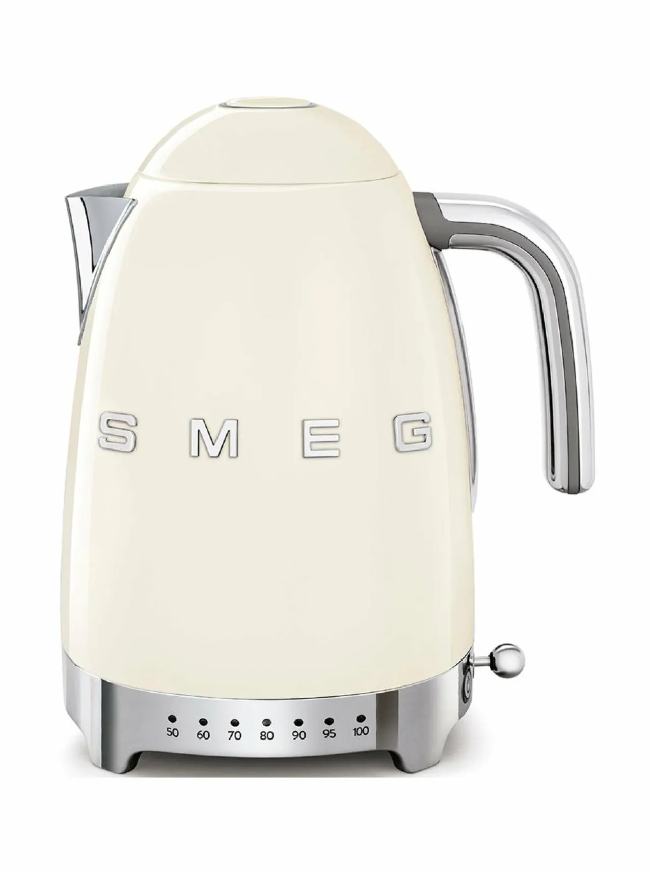 Kahvin- & Vedenkeittimet|Smeg KLF04CREU-vedenkeitin 1,7 l KERMANVALKOINEN