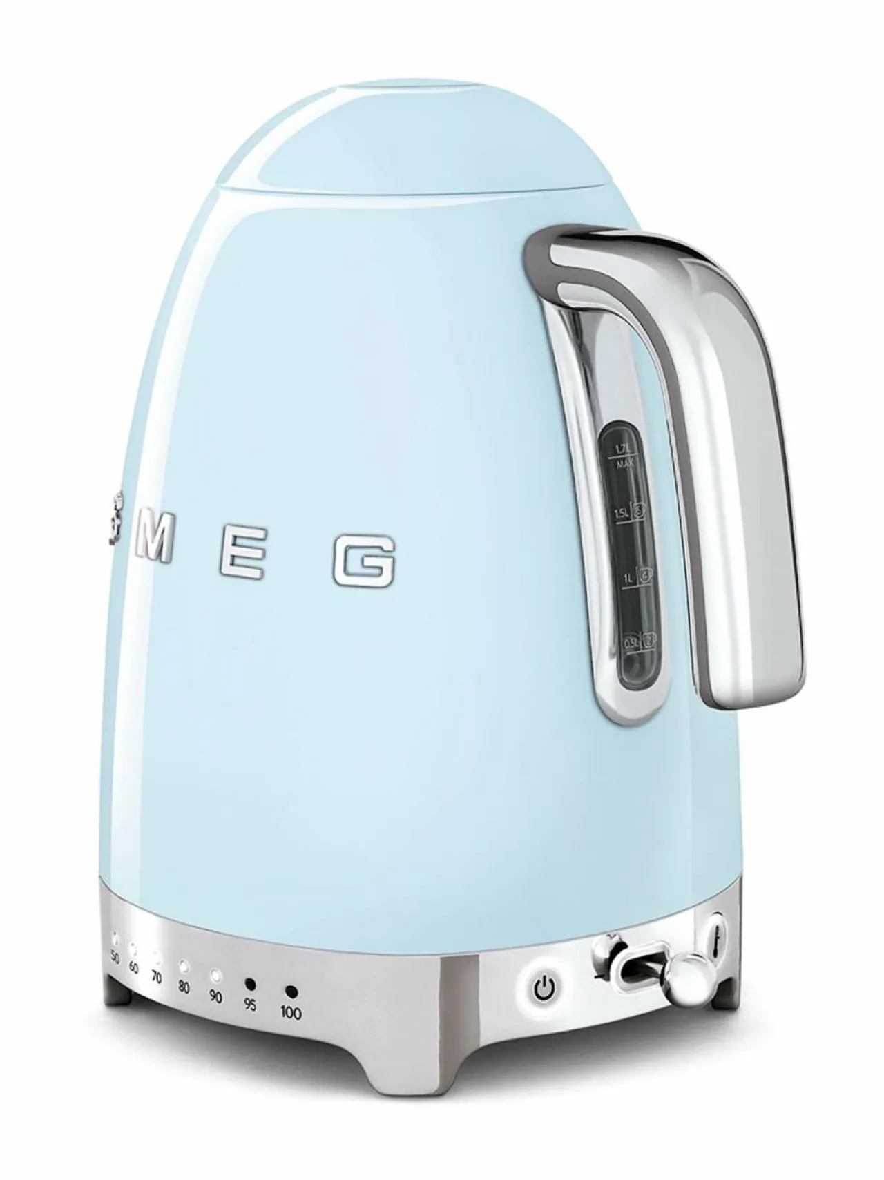 Kahvin- & Vedenkeittimet|Smeg KLF04PBEU-vedenkeitin 1,7 l PASTELLINSININEN