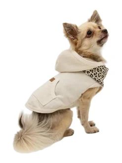 Koiran Vaatteet|Oliver's Life & Style Koiran huppari, LUONNONVALKOINEN