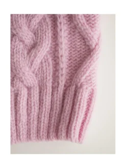 Koiran Vaatteet|Oliver's Life & Style Koiran neule, palmikko, PINKKI