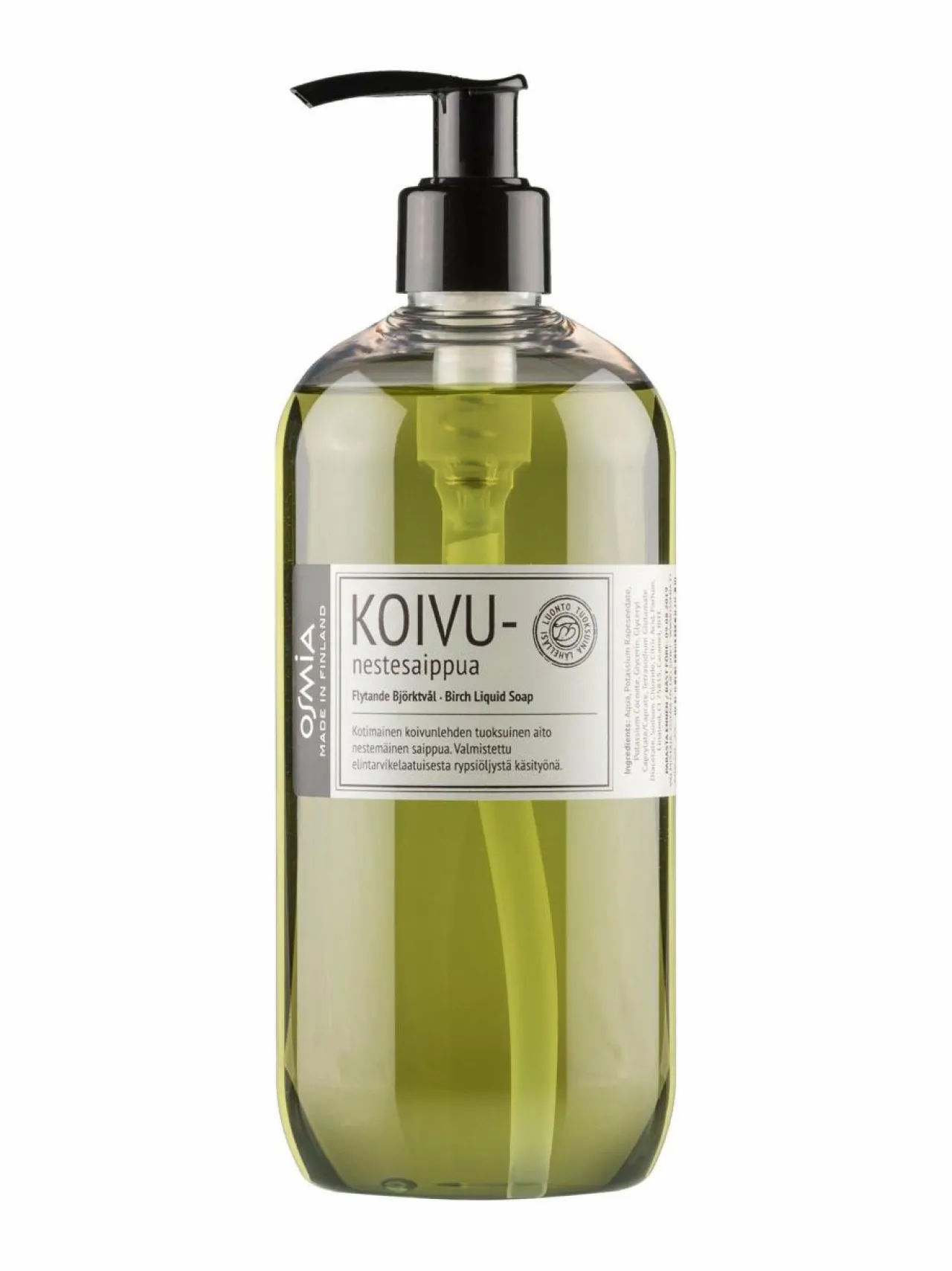Wellness|Osmia Koivu-nestesaippua 500 ml