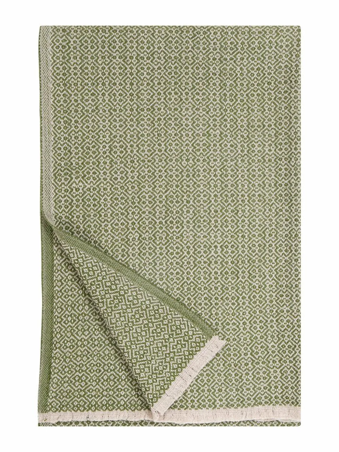 Huovat & Päiväpeitot|Lapuan Kankurit Koli-villahuopa 150 x 170 cm BEIGE-OLIVE