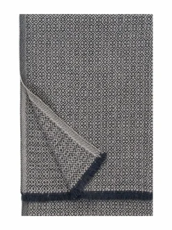 Huovat & Päiväpeitot|Lapuan Kankurit Koli-villahuopa 135 x 170 cm 1 BLACK-BEIGE