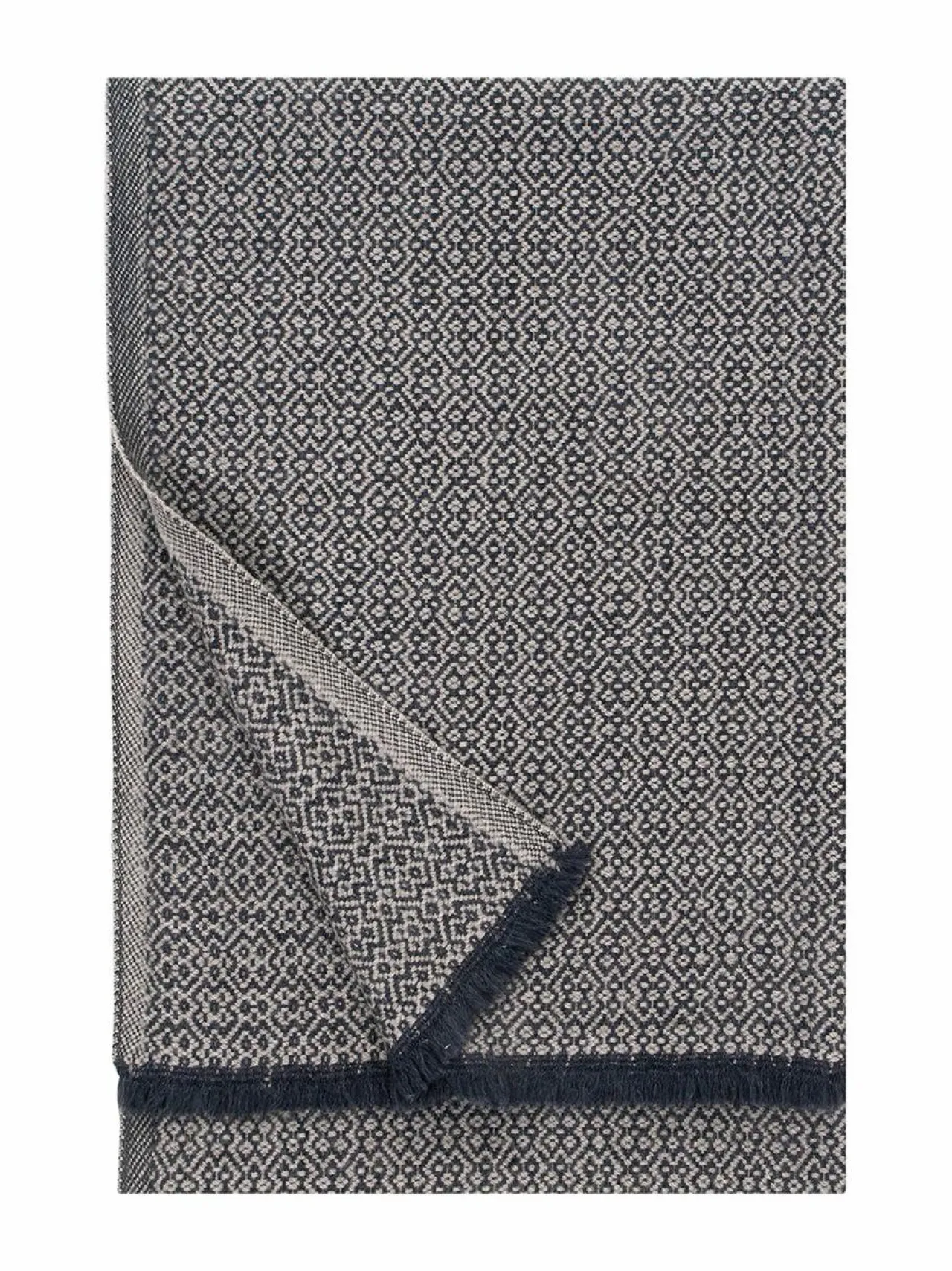 Huovat & Päiväpeitot|Lapuan Kankurit Koli-villahuopa 135 x 170 cm 1 BLACK-BEIGE