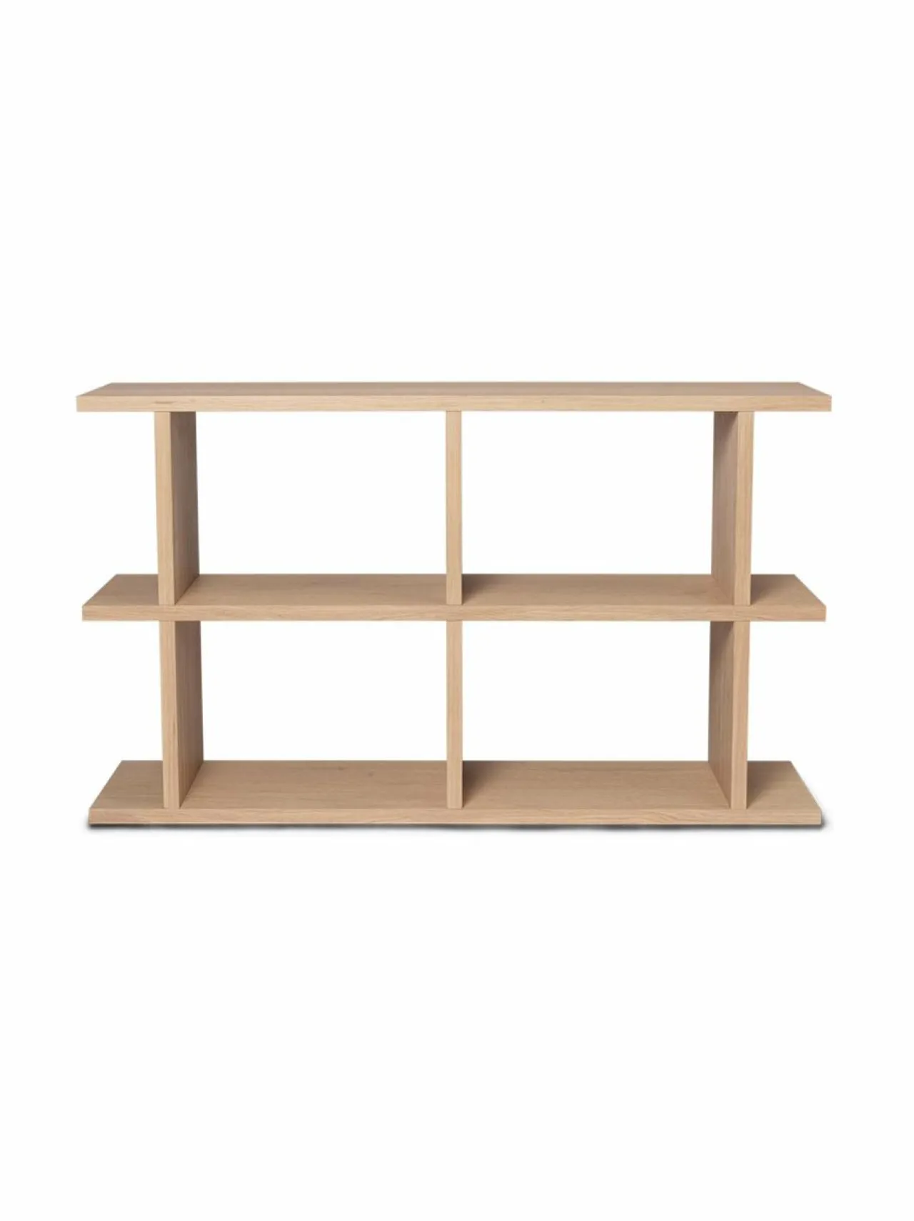 Hyllyt & Kaapit|Ferm Living Kona Bookcase 2x2 -kirjahylly NATURAL