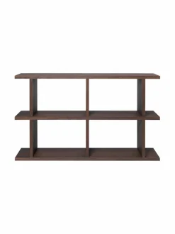 Hyllyt & Kaapit|Ferm Living Kona-hylly 122,5 x 30 x 32,2 cm DARK STAINED