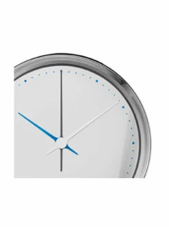 Peilit, Kellot & Kehykset|Georg Jensen Koppel-seinäkello 22 cm MIRROR ECHO STAINLESS STEEL