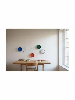 Peilit, Kellot & Kehykset|Georg Jensen Koppel-seinäkello 22 cm MIRROR ECHO STAINLESS STEEL