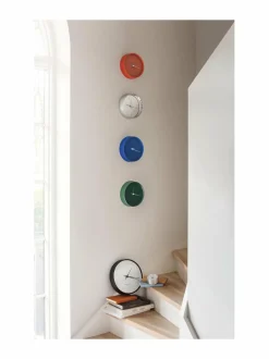 Peilit, Kellot & Kehykset|Georg Jensen Koppel-seinäkello 22 cm MIRROR ECHO STAINLESS STEEL