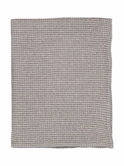 Sauna|Casa Stockmann Koto Waffle -pellavasekoitepyyhe ART. CL931T, GREY/OFF-WHITE