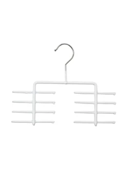 Säilytys|Mawa KR-solmioripustin 5 kpl VALKOINEN