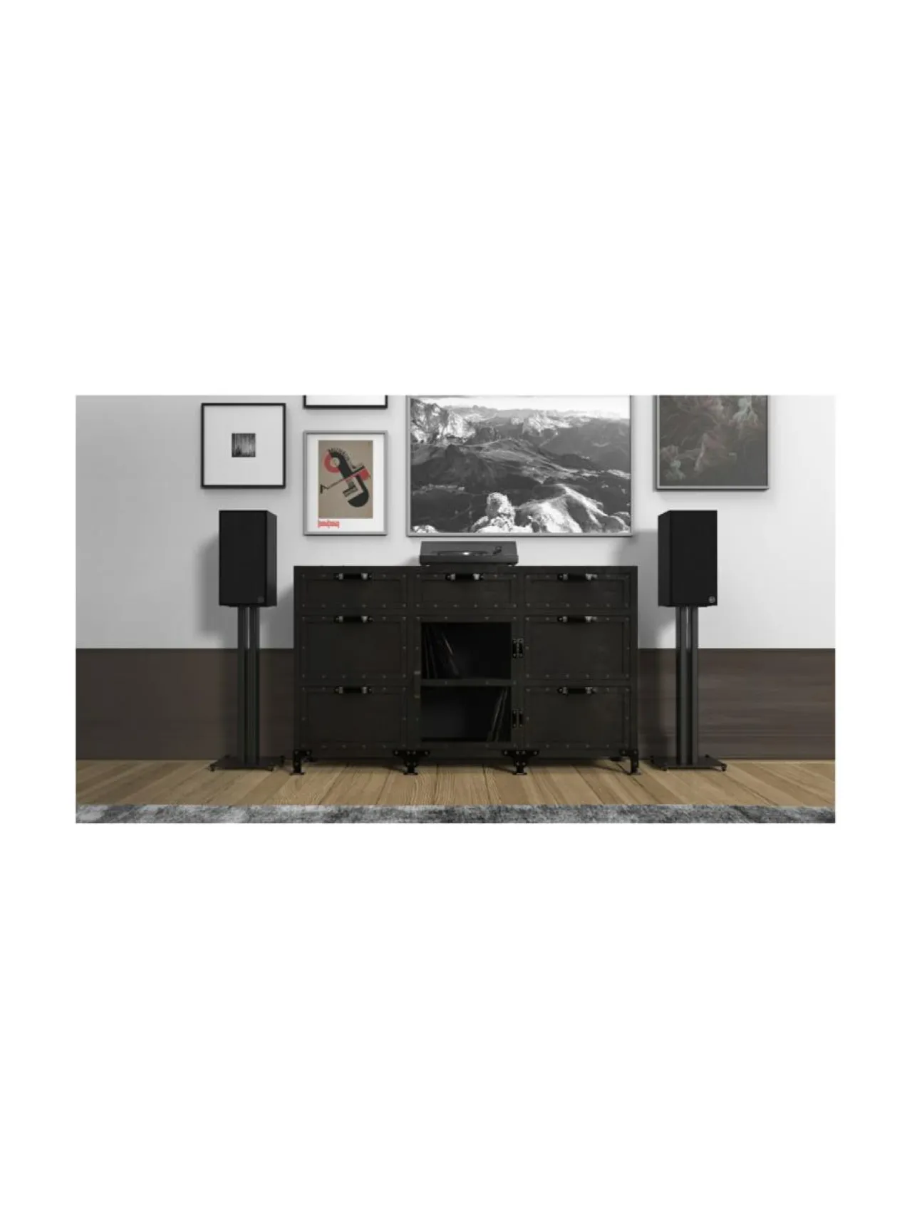 Audio|Klipsch KS-28 Kaiutinjalkapari MUSTA