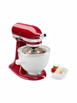 Yleis- & Monitoimikoneet|KitchenAid 5KSMICM-jäätelökonelisävaruste WHITE
