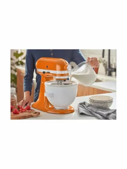 Yleis- & Monitoimikoneet|KitchenAid 5KSMICM-jäätelökonelisävaruste WHITE