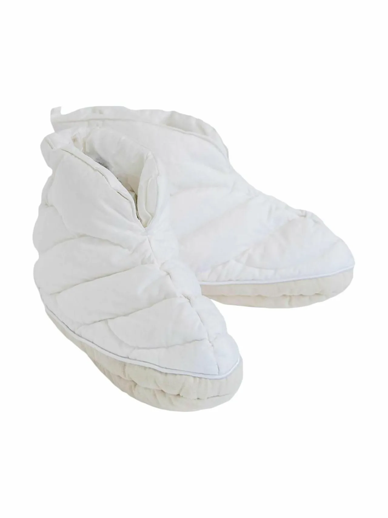 Peitteet & Tyynyt|Joutsen Kuiske-untuvatossut 01 WHITE